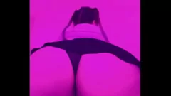 Jouer Bbw upskirt taase in string culotte